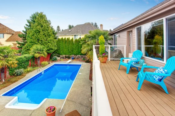 Terrassement de piscine par entreprise d'aménagement extérieur à Val de Virieu