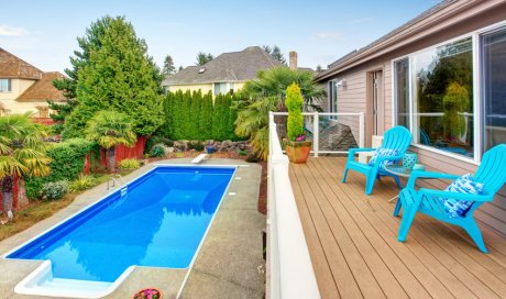 Terrassement de piscine par entreprise d'aménagement extérieur à Val de Virieu