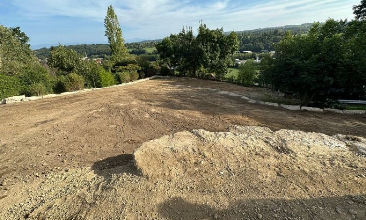 Réalisation d’un enrochement sur la commune de La Chapelle-de-la-Tour